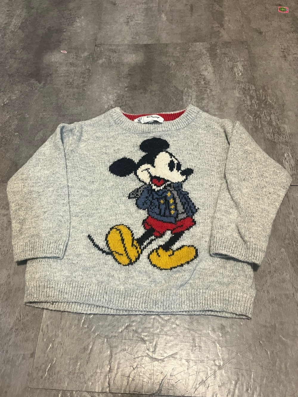 baby GAP x Disney Mickey Mouse Sweater 12 to 18 months